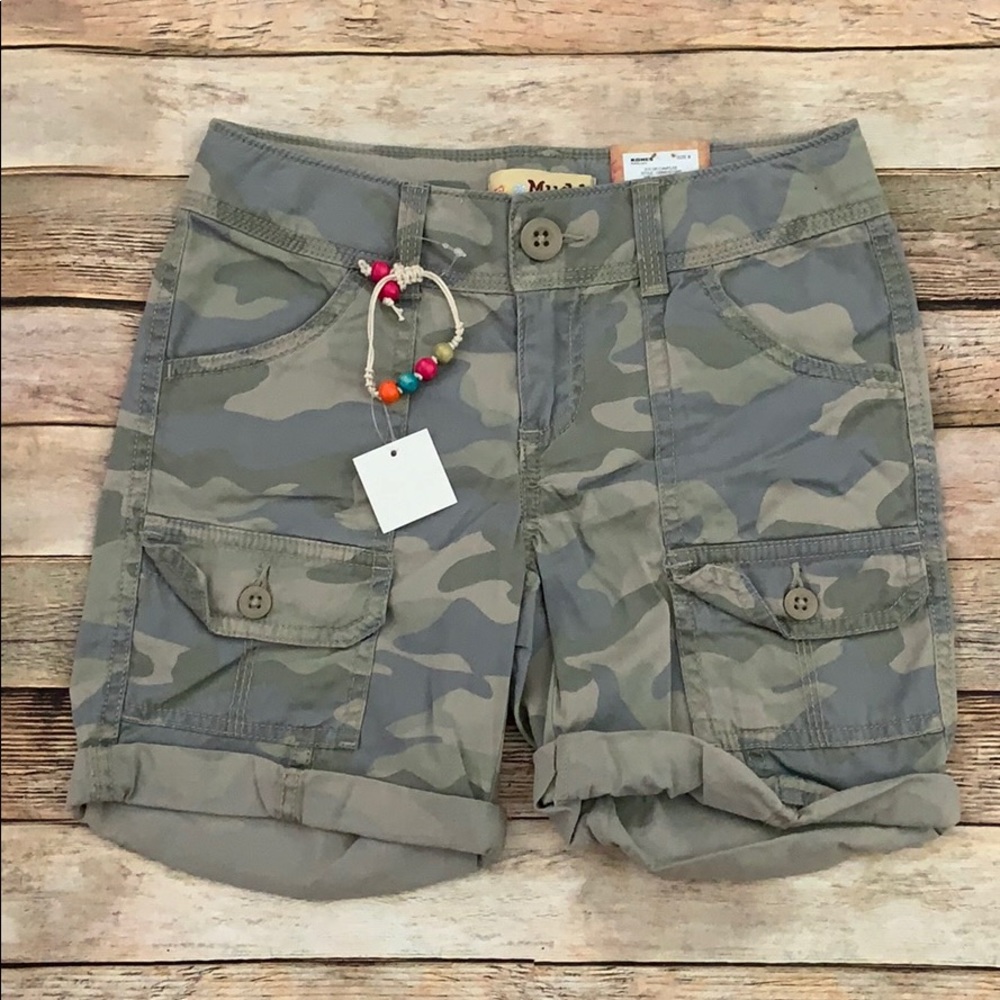NWT Mudd Camouflage Shorts